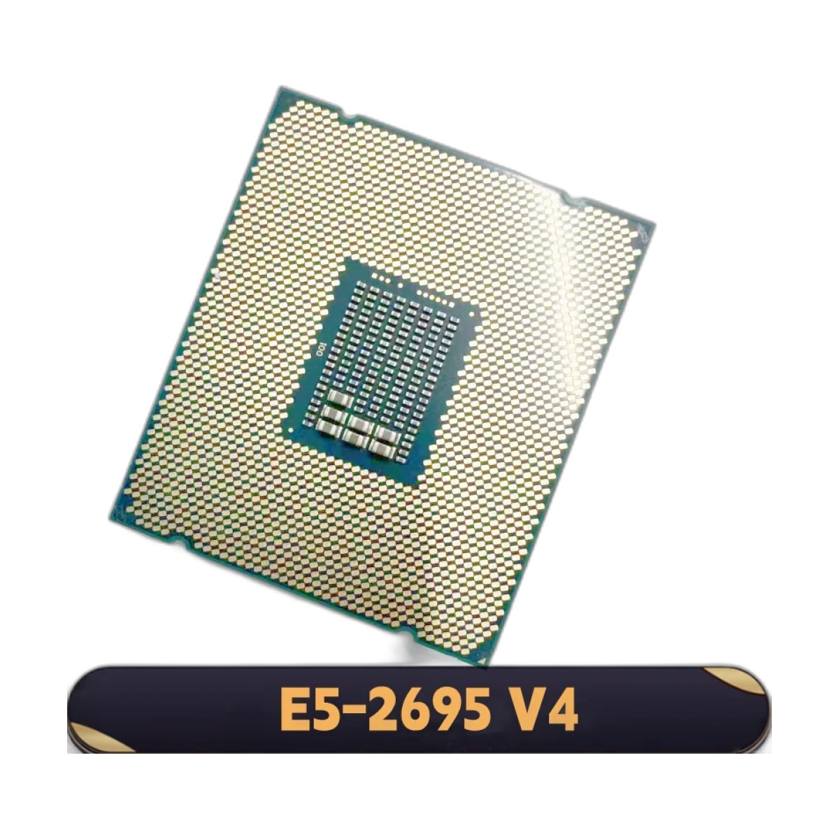 Xeon E5-2695V4 SR2J1 2.1GHz 45M 18-Cores 36 threads 120W 14nm E5-2695 V4 CPU E5 2695 V4 E5 2695V4-bg-clean Intel Xeon E5-2695V4 18-core 2.1GHz PGA CPU front view