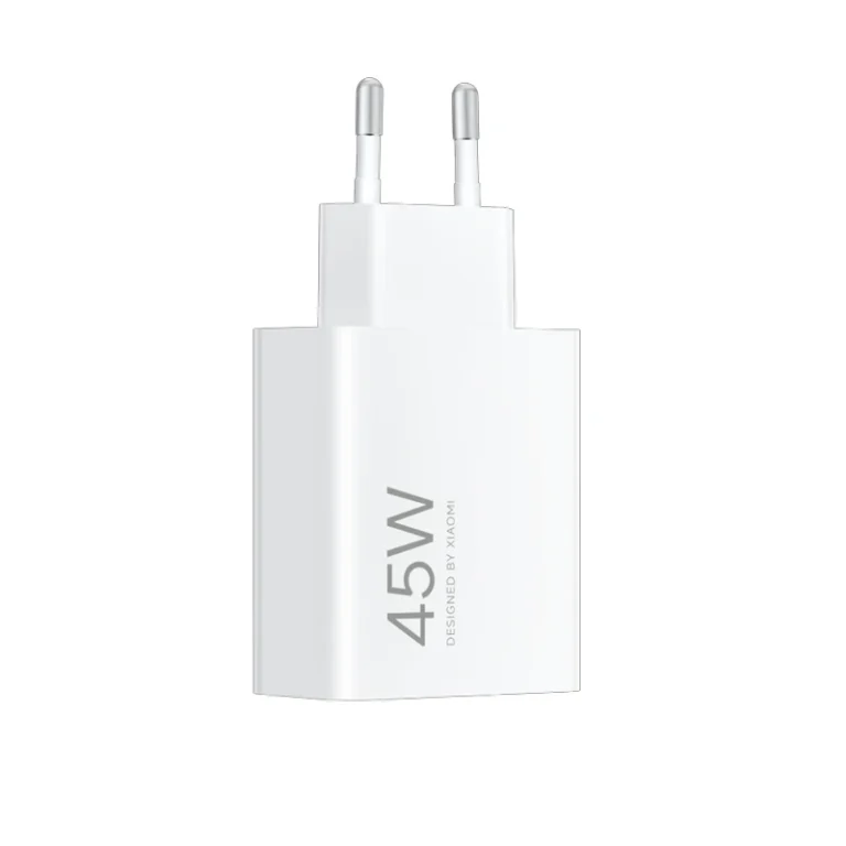 Xiaomi 45W Turbo Charging Power Adapter side angle