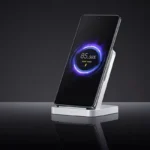 Top view showing cooling fan on Xiaomi 50W Wireless Charger Pro