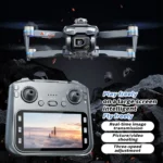 Side view of Xiaomi Mijia AE19 drone highlighting optical flow sensors