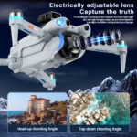 Xiaomi Mijia AE5 PRO drone flying with 8K camera visible