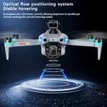 Xiaomi Mijia AE5 PRO drone remote controller in hand