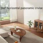 Close-up of Xiaomi Mijia smart camera lens and sensor