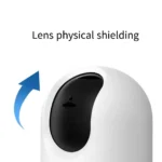 Xiaomi Mijia PTZ camera showing rotation mechanism and design