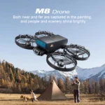 Side view of Xiaomi Mijia M8 folding quadcopter drone