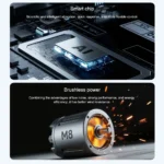 Remote controller with built-in display for Xiaomi Mijia M8