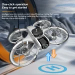 Xiaomi Mijia Z4 Mini Drone with optical flow sensor visible