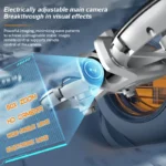 Xiaomi Mijia Z4 Mini Drone on ground showing screen and controls