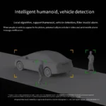 Xiaomi Mijia outdoor camera displaying full-color night vision capability