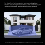 Side view of Xiaomi Mijia outdoor WiFi security camera showing mounting options