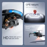 Xiaomi Mijia S-X1 drone flying with 8K camera view