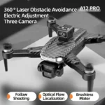 Xiaomi Mjia A12 Pro quadcopter flying outdoors