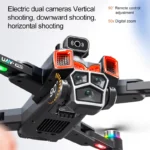 Side view of Xiaomi Mijia A19 PRO drone showing foldable arms