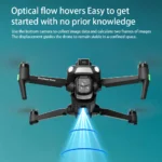 Xiaomi Mijia A1R 3S drone showing LED spotlight and strobe lights