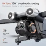 Side view of Xiaomi Mjia V600 drone showing camera tilt