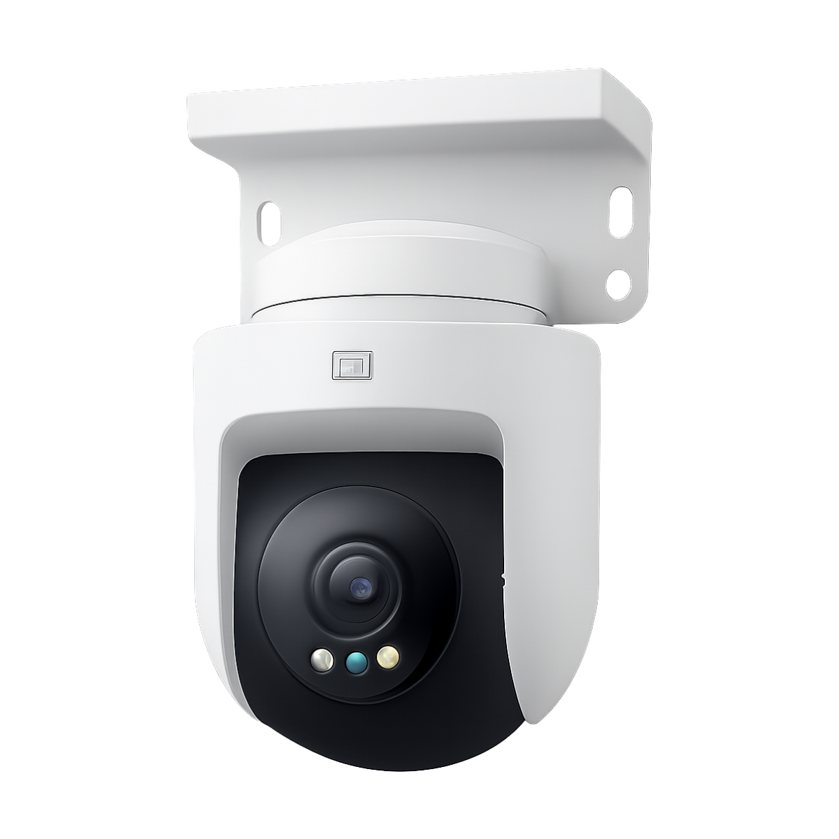 Xiaomi Outdoor Smart Camera 4 WiFi 6 AI Humanoid Detection Full-color Night Vision 8MP 4K Two-way Voice Call Work For MiHome APP-bg-clean Xiaomi Outdoor Camera 4 front view with dome design