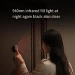 Side angle of Xiaomi Smart Cat Eye 2 door camera