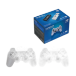 Y6 Retro Game Console with dual wireless controllers and 4K HDMI output