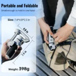 ZHIYUN CINEPEER CQ5 handheld gimbal stabilizer in use with smartphone