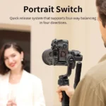 ZHIYUN Weebill 3S ergonomic dual handgrips and control display