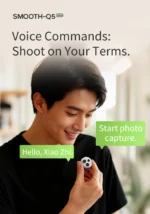 ZHIYUN Smooth Q5 Ultra showing 360-degree rotation capability
