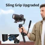 ZHIYUN WEEBILL 3S handheld camera stabilizer with fill light on