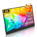 ZSUS 13-inch 4K portable monitor front view