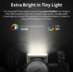 Close-up of Zhiyun Crane M2S 3-axis gimbal motor and joint