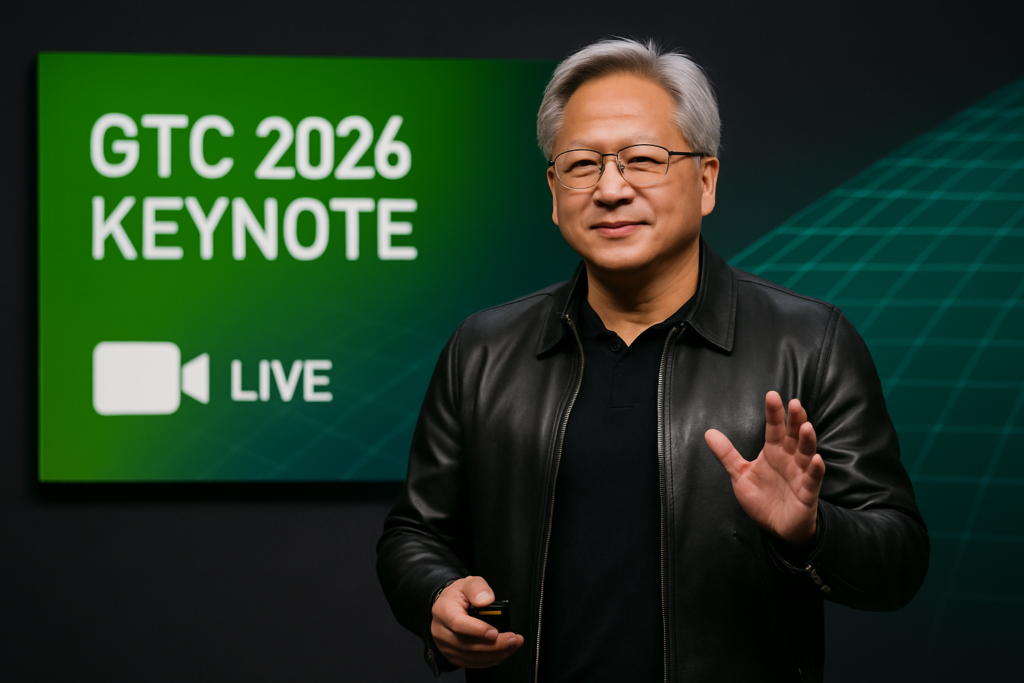 How to Watch Jensen Huang’s Nvidia GTC 2026 Keynote — Live Stream, Time & What to Expect featured image