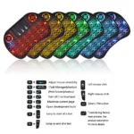 i8 Wireless Air Mouse Keyboard with Multicolor Backlight - Image 2