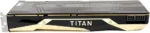 Side angle of lotorasia NVIDIA TITAN V VOLTA 12GB HBM2 graphics card
