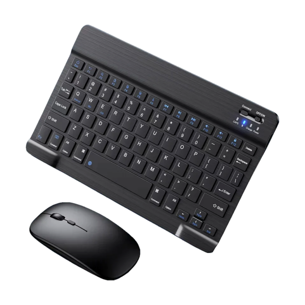 10inch Bluetooth wireless rechargeable keyboard with multi-language support