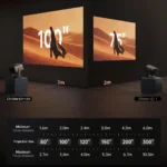 2026 New Bright Version Hisense C3 Ultra | 3200ANSI 4K UHD Triple Laser DLP Portable 3D Ready Home Theater Projector - Image 4