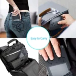 Back view of ZUIDID portable retro game console