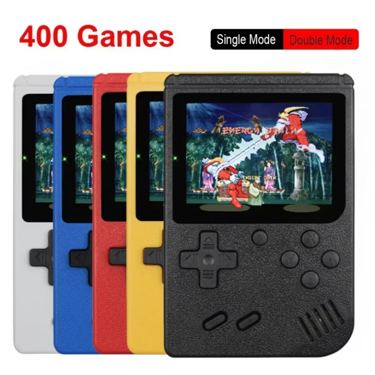 ZUIDID 400-in-1 mini handheld retro game console front view