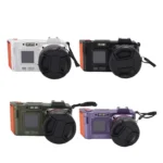 Travel DSLR camera with WiFi sharing and timer mode
