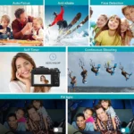 Compact Erilles 5K Micro DSLR Camera close-up