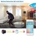 Outdoor installation of 5MP Tuya Smart waterproof dome camera