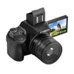 Digital camera displaying 4K video recording capabilities