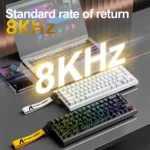ATTACK SHARK X68HE Magnetic Keyboard Red Wired Mechanical for Pro Gaming 0.01mm Rapid Trigg 8000Hz SOCD/Rs 0.125ms 128K Rate - Image 4
