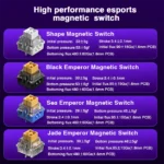 AULA HERO 68HE Magnetic Switch Keyboard RGB Gaming Mechanical Keyboard Rapid Trigger 8K Return Wired Esports Custom Keyboard - Image 6