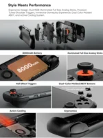 AYN Odin 3 handheld console charging via Type-C cable