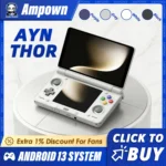 AYN THOR handheld game console front view with 6 inch AMOLED screen