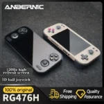 Anbernic RG476H handheld console front view with screen on