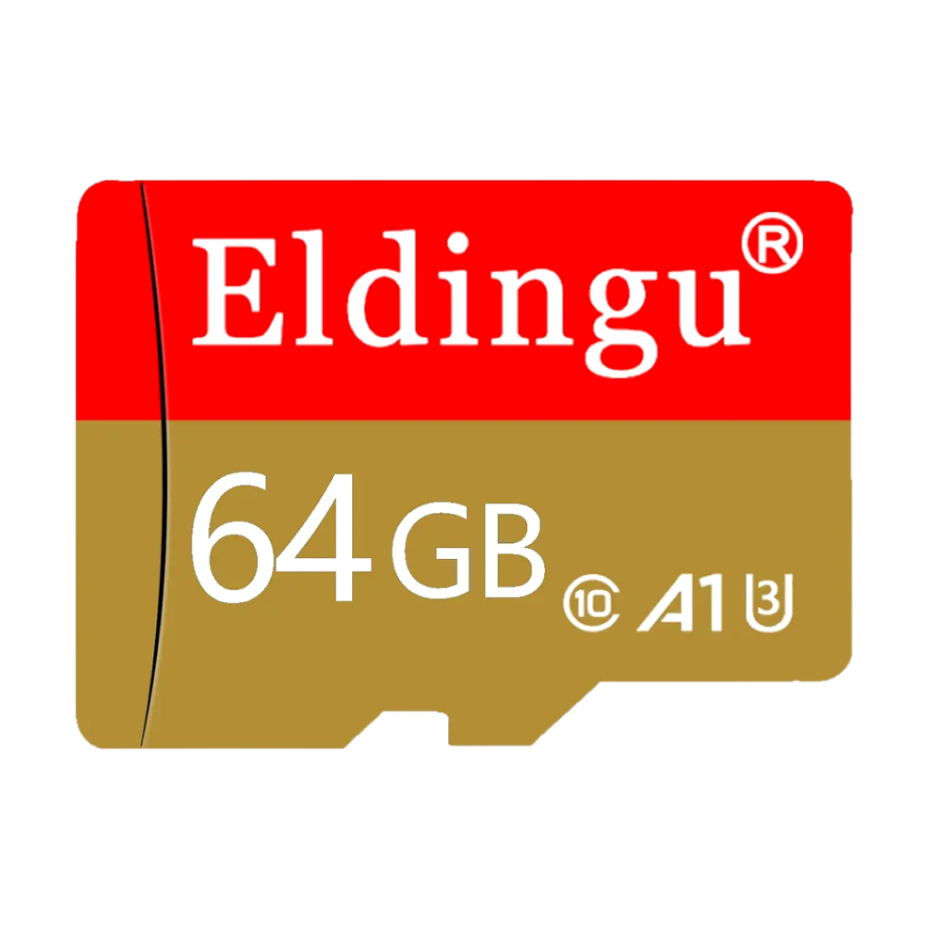 Eldingu TF Card 64GB Class10 A1 memory card front view