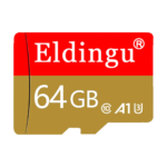 Eldingu TF Card 64GB Class10 A1 memory card front view