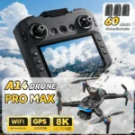 A14 Pro Max drone flying demonstrating obstacle avoidance system