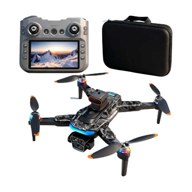 A14 Pro Max foldable brushless drone with 8K three cameras and screen remote