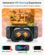 For Nintendo Switch 2 VR Headset HD 3D VR Goggles Enhancing Immersive Gaming Experience with Clear Visuals for Switch 2 Glasses - Image 5