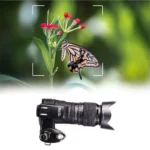 Full HD 1080P DSLR camera front view with 3.0 inch screen